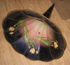 an image of H and S blue flower sunburst horn with Busy Bee bracket