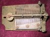 an image of Kalliope music box combs and bedplate