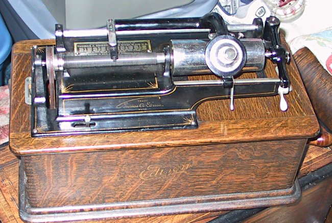 EDISON HOME PHONOGRAPH SPEED CONTROL FOR THE MODEL A LONGBOX MODEL 