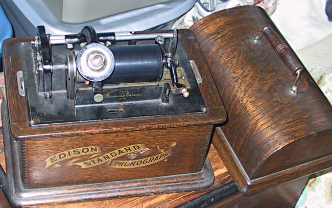 Antique Edison Phonograph Models
