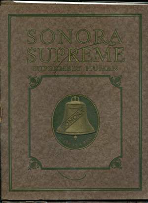 Sonora Supreme catalog, cover
