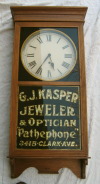 an image of Pathe Advertising clock