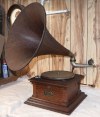 an image of Victor III With Wooden Horn, Mechanically Restored