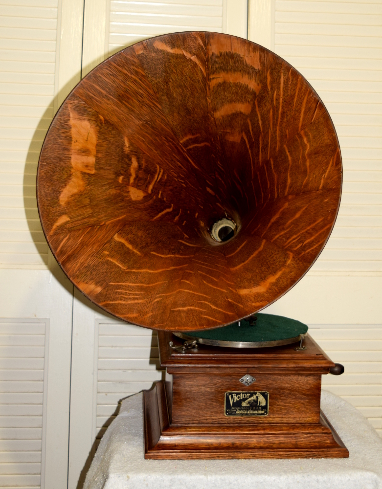 Victor II with Wooden Horn - Restored for sale