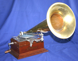 Concert Zonophone, earlier version
